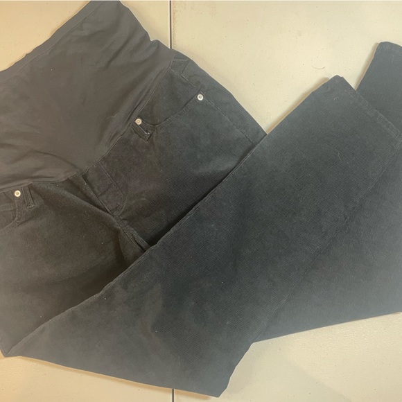 GAP Pants - New GAP MATERNITY black Corduroy size 14 pants